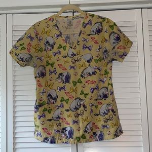 Disney Eeyore Scrub Top